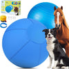 Herding Ball for Dogs and Horses - 18" Jolly Ball for Dogs, Agility Training Equipment, Herding Ball for Australian/German Shepherd, Improved Bite-Resistant - Blue Medium1216Fa