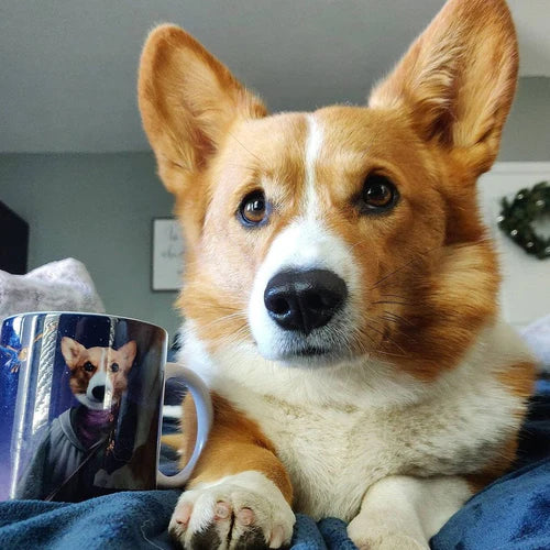 Custom Pet Renaissance Portrait Mug
