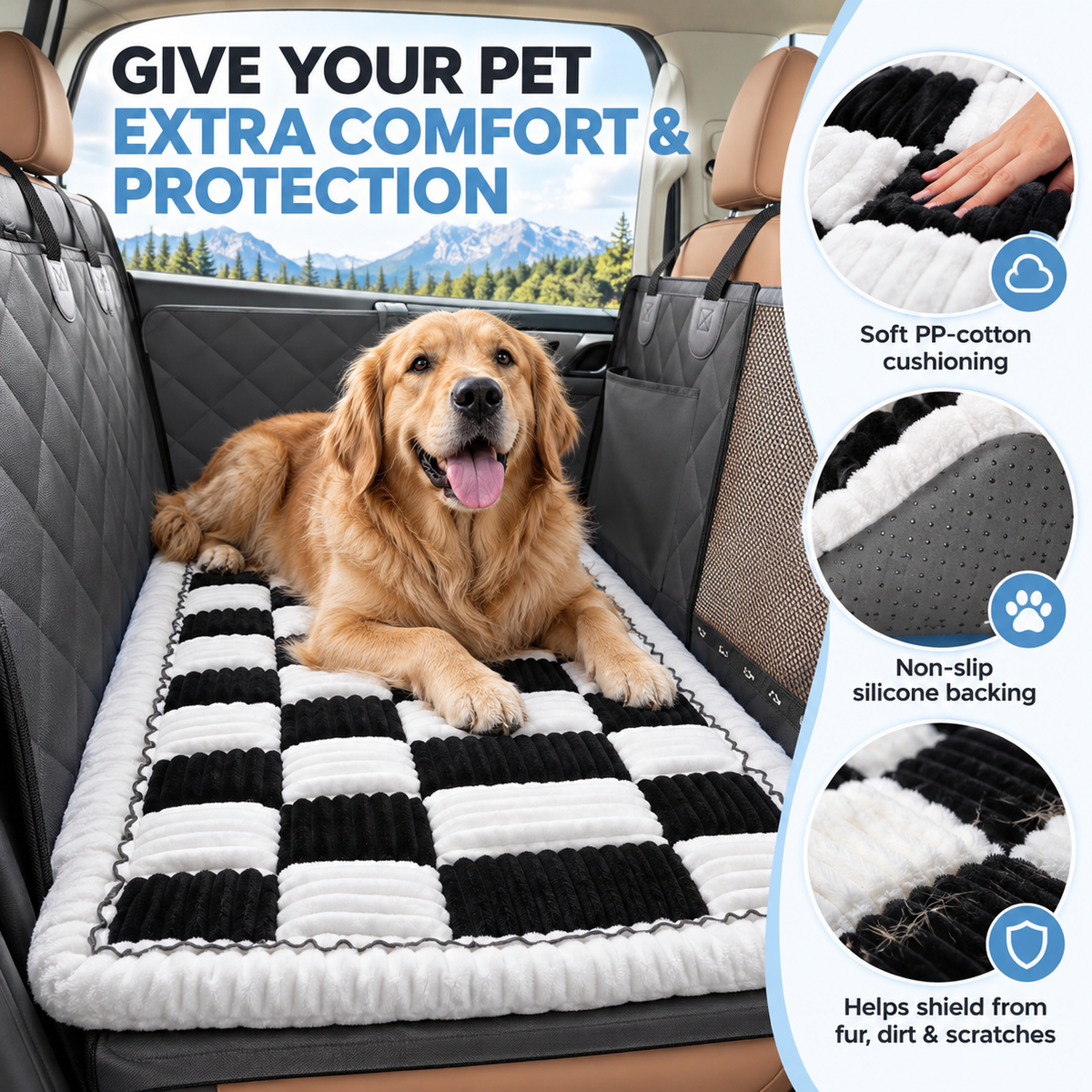 Backseat Car Bed