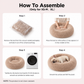 Calming Donut Bed