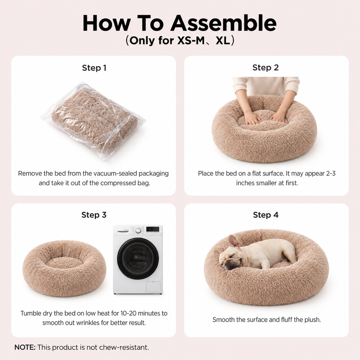 Calming Donut Bed