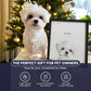 Custom Pet Canvas Portrait – Admiral Style + Free Mug