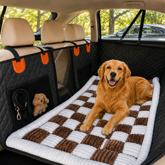Hard Bottom Dog Car Seat Cover