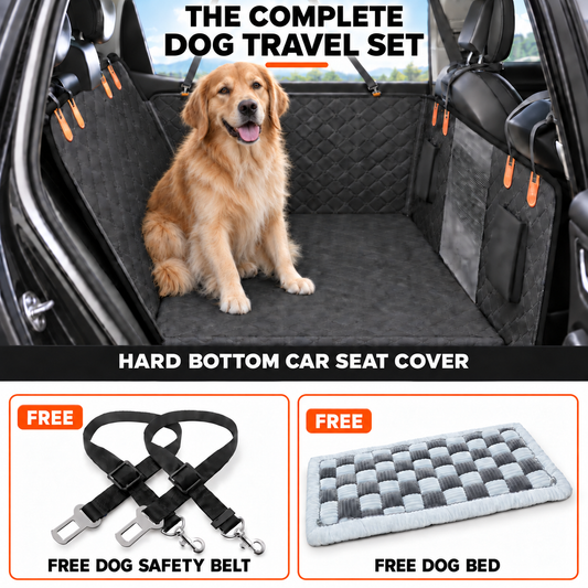 Hard Bottom Dog Car Seat Cover