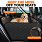 Hard Bottom Dog Car Seat Cover