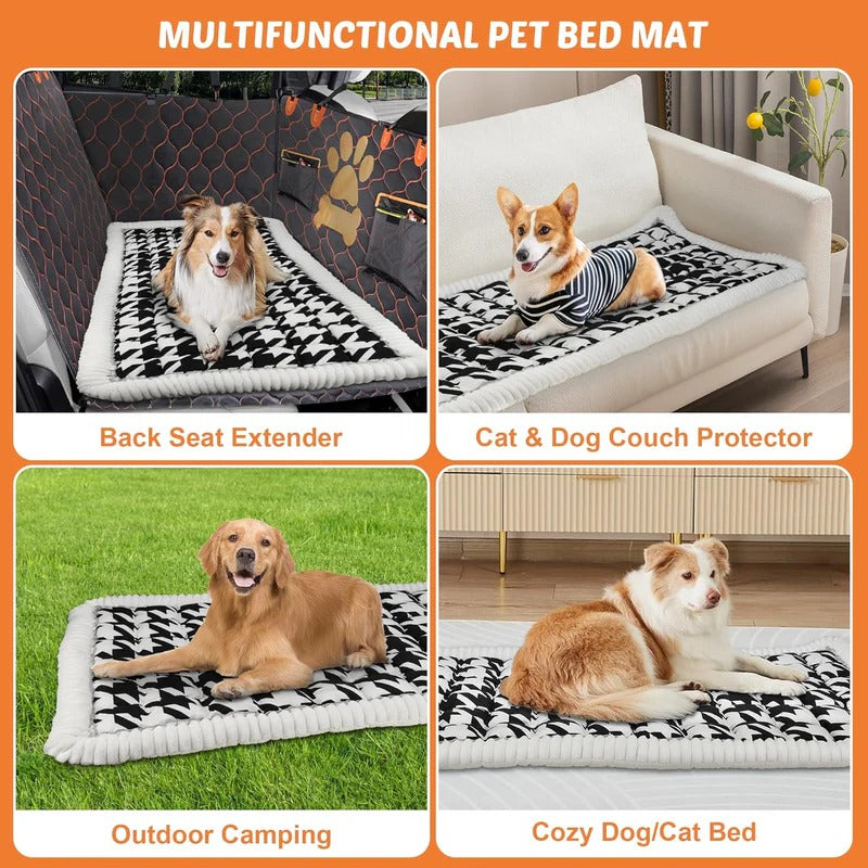 Dog Bed Mat for Car Back Seat Extenders